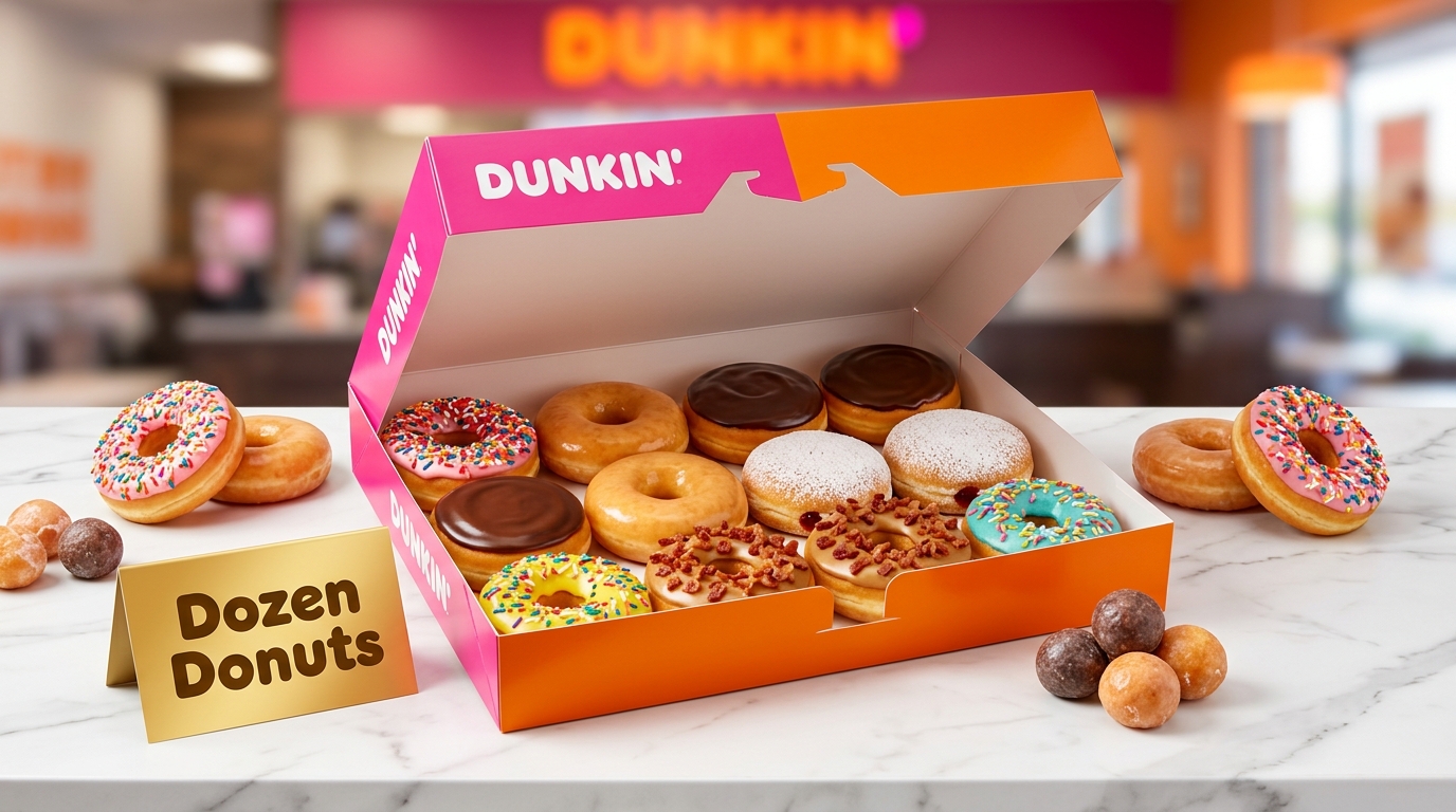Dunkin Donuts Dozen Donuts Price USA