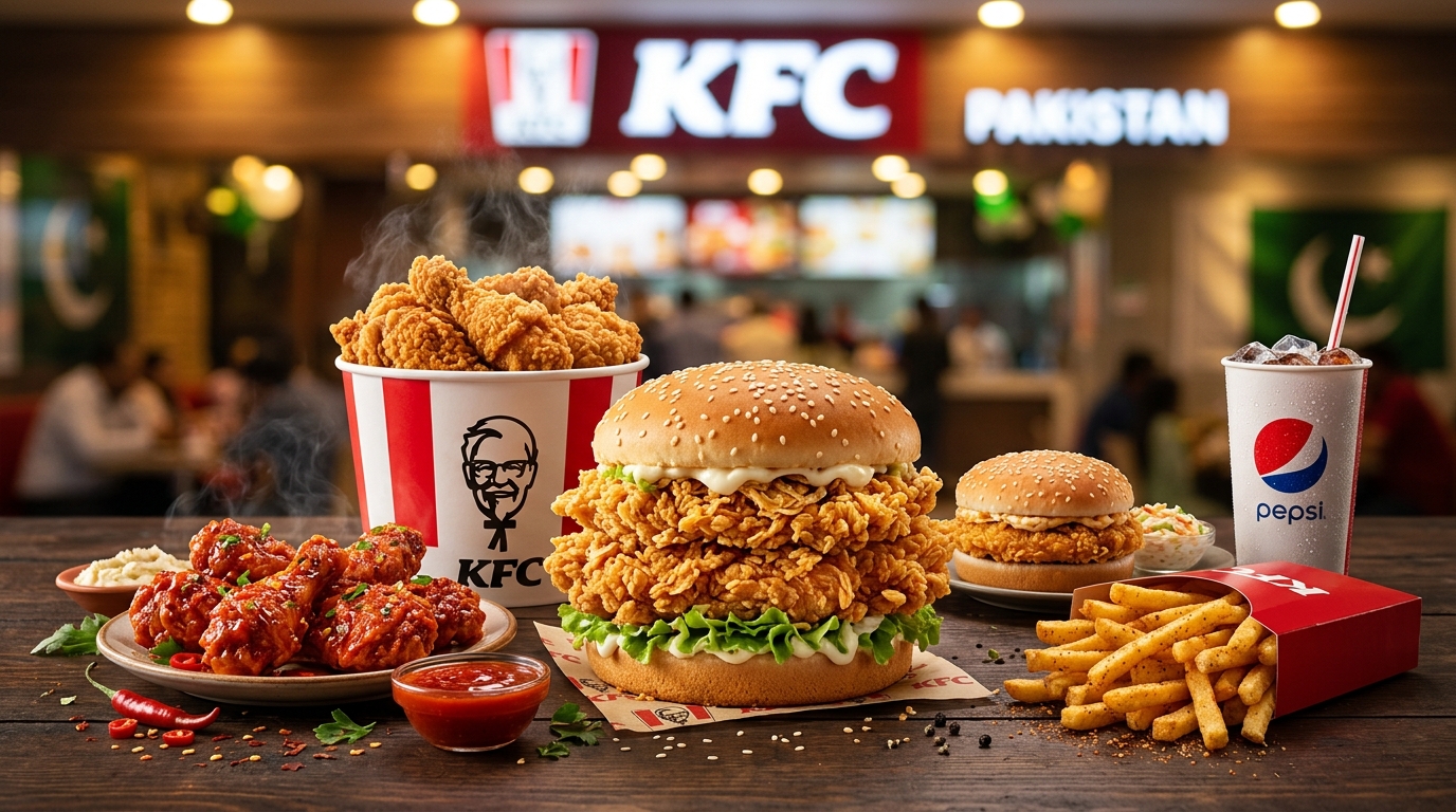 KFC Pakistan Menu Prices Deals