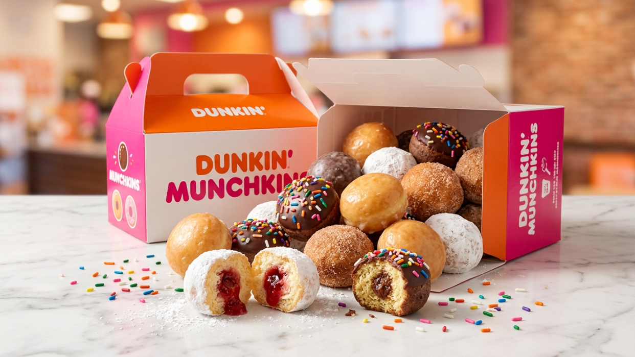 Dunkin Donuts Munchkins Donut Holes Menu