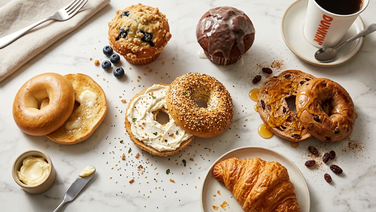 Dunkin Donuts Bagels Bakery Menu