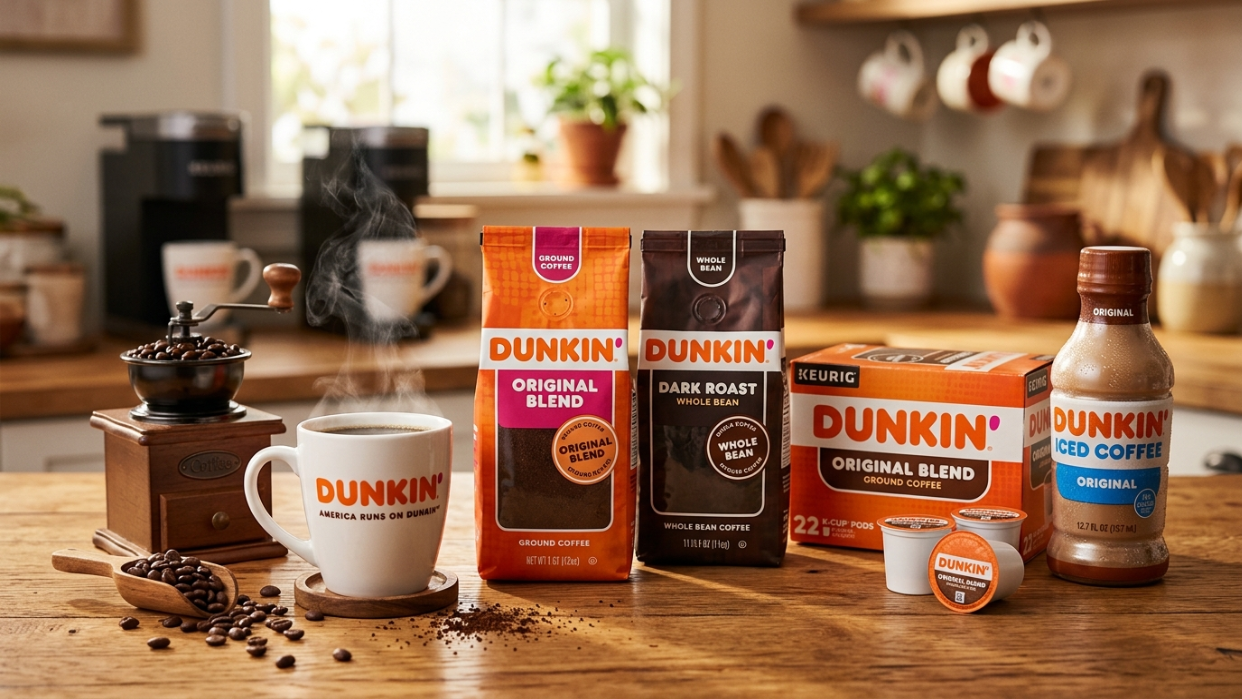 Dunkin Donuts Packaged Coffee At Home Products