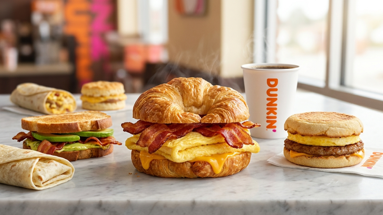 Dunkin Donuts USA Breakfast Sandwiches Best